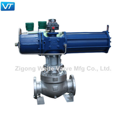 qualidade  Petroleum Gas Emergency Shutdown Valve API 6D Pneumatic ESD Valve fábrica