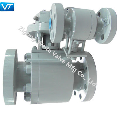 qualidade  Forged Steel Double Oil Pipeline Valves ISO5211 Double Block And Bleed Ball Valves fábrica