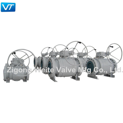 Válvula de API Gear Box Operated Ball para a água, ar, gás, óleo, líquido