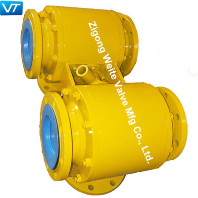 Válvula de bola da flutuação da flange de ASME
