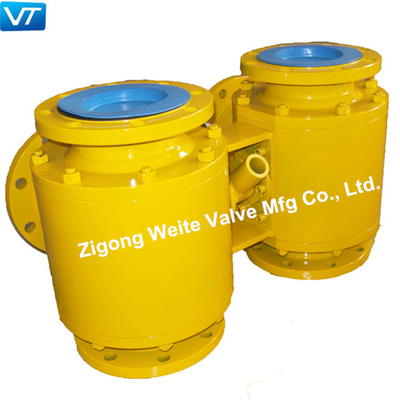 Válvula de bola da flutuação da flange de ASME