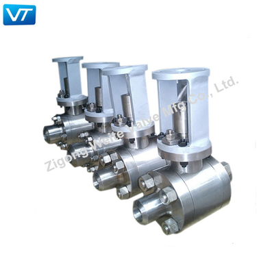 HPHT 2 estática da válvula de bola anti 300LB da polegada à prova de fogo para o vapor do óleo da água
