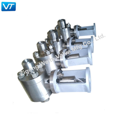 HPHT 2 estática da válvula de bola anti 300LB da polegada à prova de fogo para o vapor do óleo da água