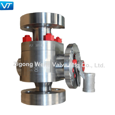 Cofre forte estático de aço inoxidável do fogo da válvula de bola F51 2500LB anti API 6FA API 607