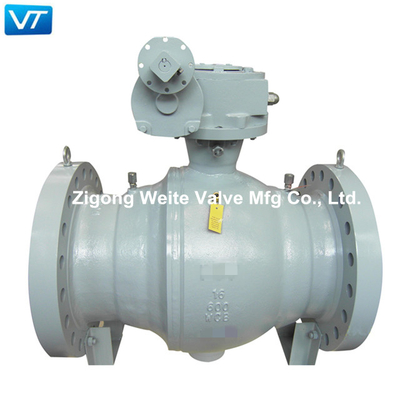 O OEM 16&quot; tamanho grande do furo completo das válvulas de bola de 600LB WCB API 598 forjou o aço