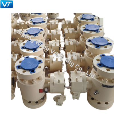 Válvula de bola 2&quot; da classe 2500 do aço de forjamento atuador elétrico pneumático da válvula de bola LF2