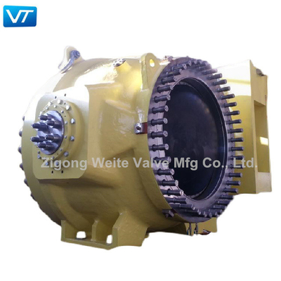 Extremidade grande da flange de válvula da bola do tamanho do API 607 para a central hidráulica