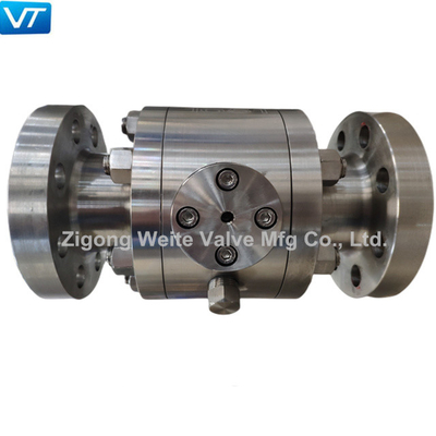 CF3M de aço inoxidável Ball Valve Fluids que controla para meios radioativos