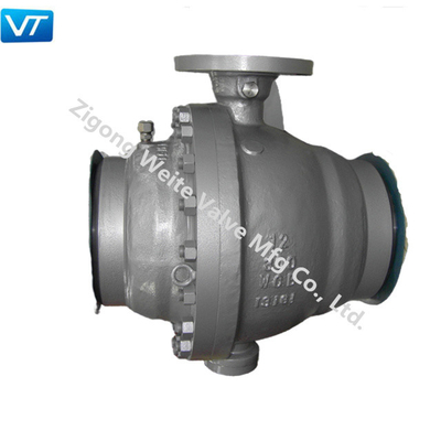 Aço carbono 8 válvula de bola forjada do eixo da classe 300 da válvula de bola da polegada