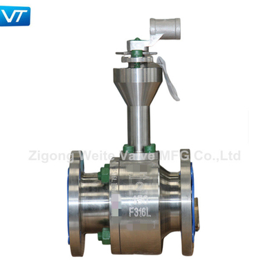 F316L Corpo Válvula Esférica Tipo Flange Válvula Esfera Criogênica 2'' 150LB